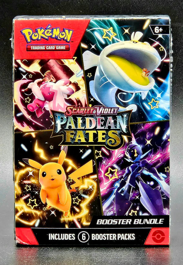 PRE ORDER Pokemon Paldean Fates Booster Bundle Box