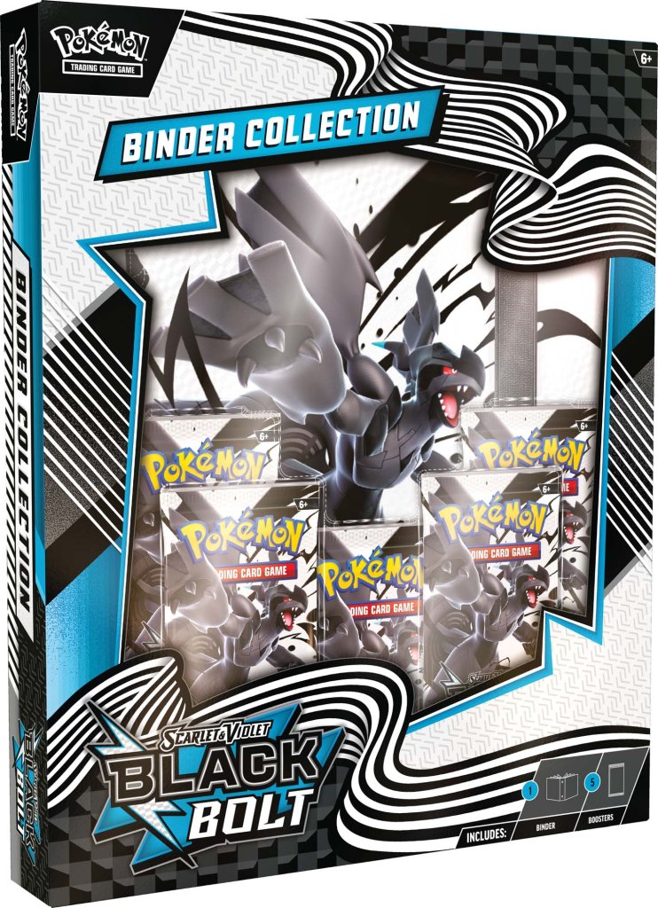 PRE ORDER Pokémon TCG: Scarlet & Violet—Black Bolt Binder Collection