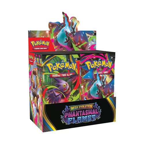 Pokemon TCG Mega Evolution Phantasmal Flames Booster Box | Pokemon World Australia Pokemon TCG Mega Evolution Phantasmal Flames Booster Box | Pokemon World Australia