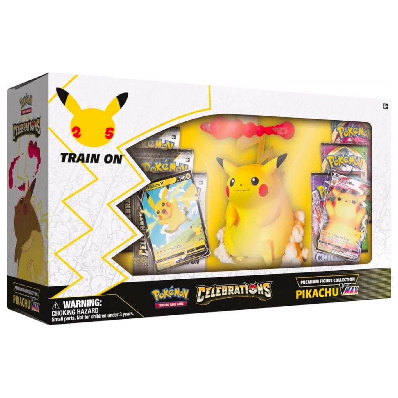 Pokemon TCG Premium Figure Collection Celebrations 25th Ann Pikachu Vmax Sealed