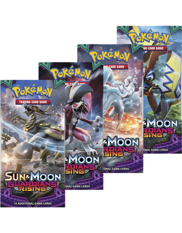 Pokémon Sun & Moon Guardians Rising Booster Packs