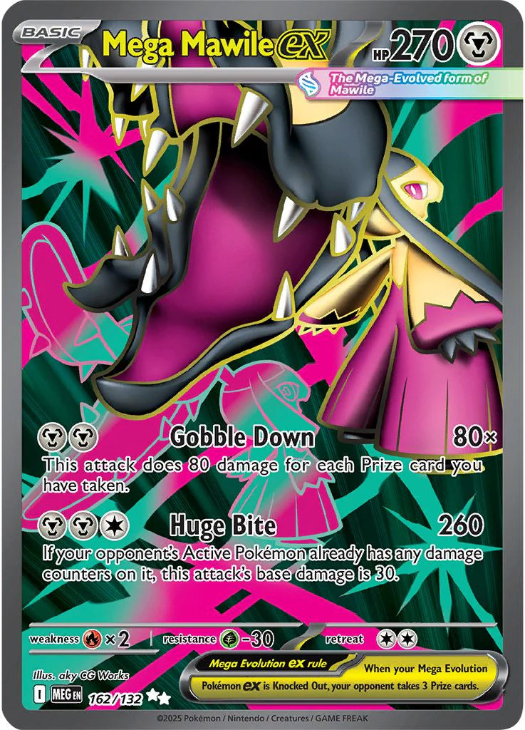 Mega Mawile ex (162/132) (ME01: Mega Evolution)
