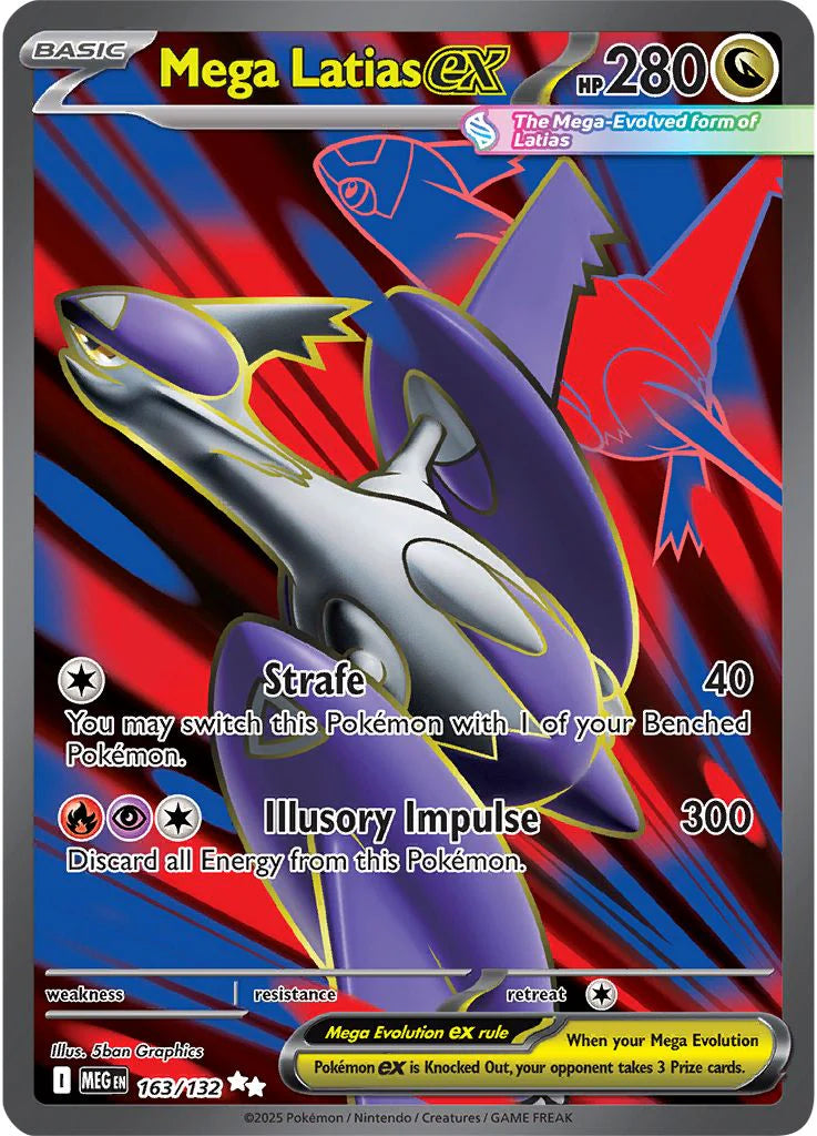 Mega Latias ex (163/132) (ME01: Mega Evolution)