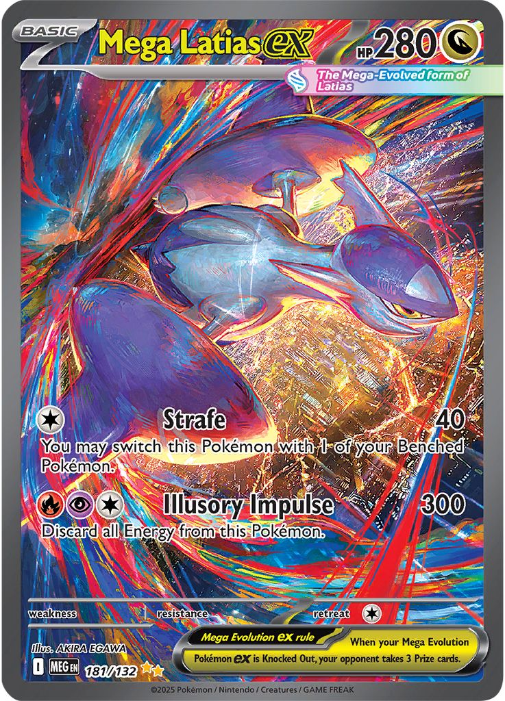 Mega Latias ex (181/132) (ME01: Mega Evolution)