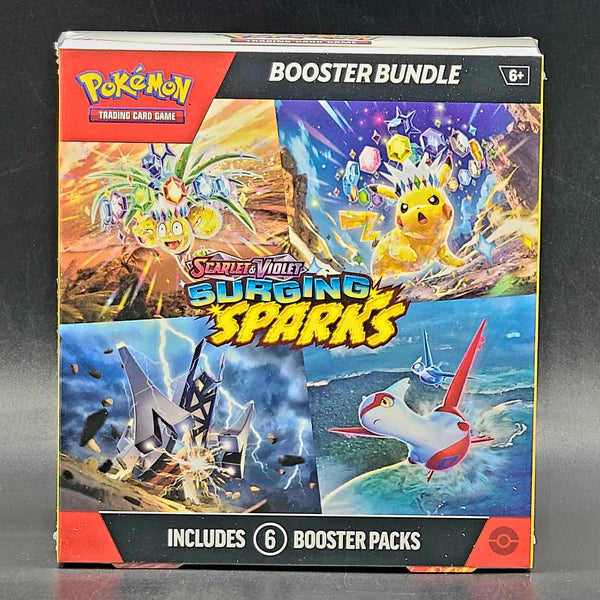 PRE ORDER Pokemon Scarlet & Violet: Surging Sparks Booster Bundle | Pokemon World Australia PRE ORDER Pokemon Scarlet & Violet: Surging Sparks Booster Bundle | Pokemon World Australia