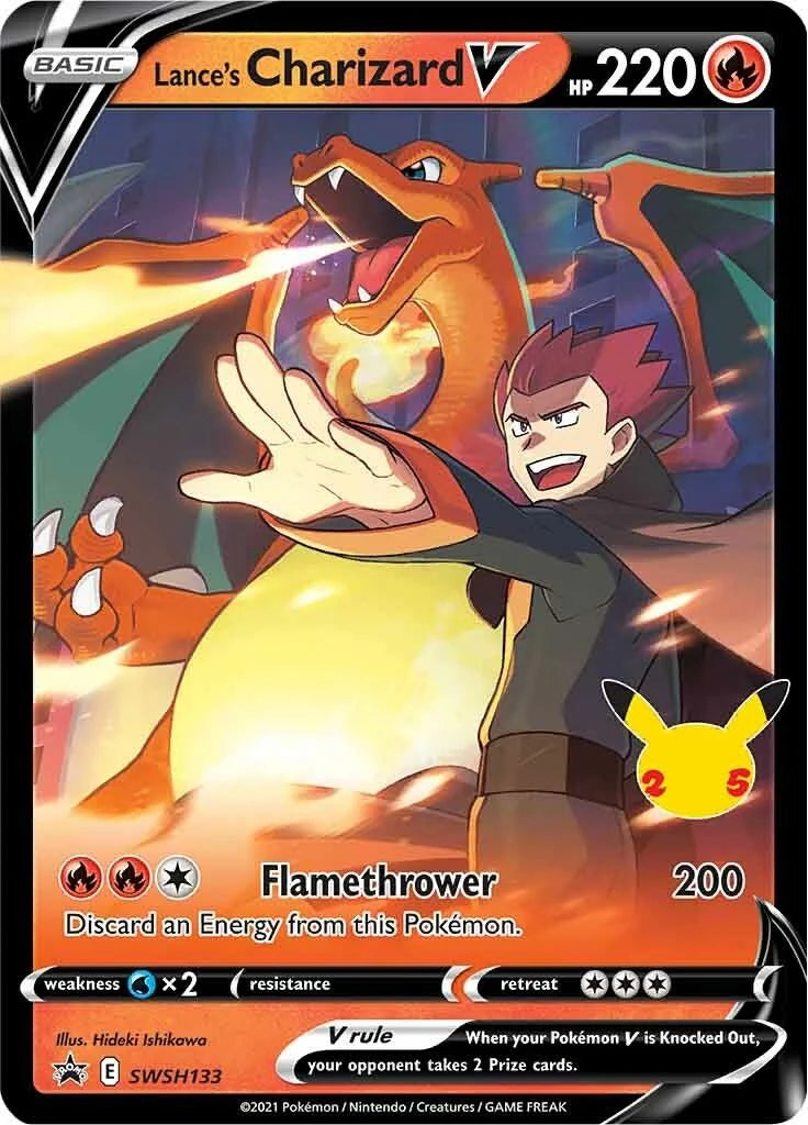 Lance's Charizard V - SWSH133 (SWSH133) [SWSH: Sword &amp; Shield Promo Cards]