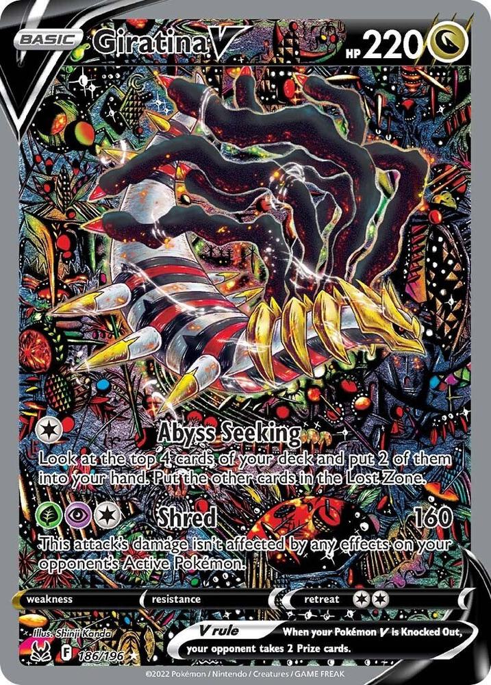 Near Mint Giratina V (Alternate Full Art) - SWSH11: Lost Origin (SWSH11)