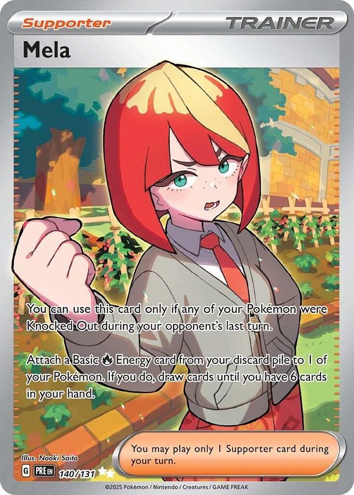 Mela (140/131) [Scarlet &amp; Violet: Prismatic Evolutions]