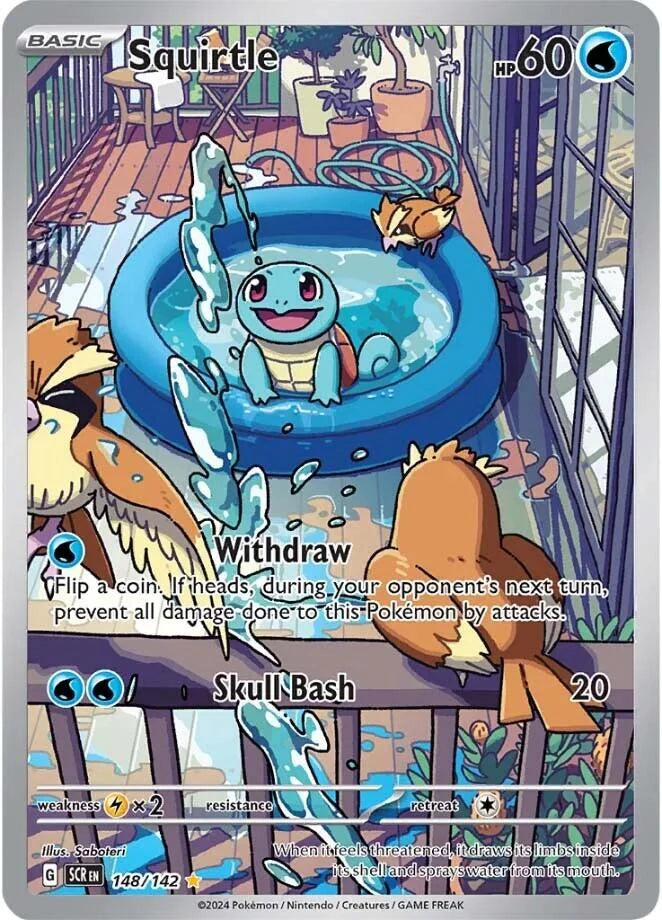 Squirtle 148/142 SV: Stellar Crown