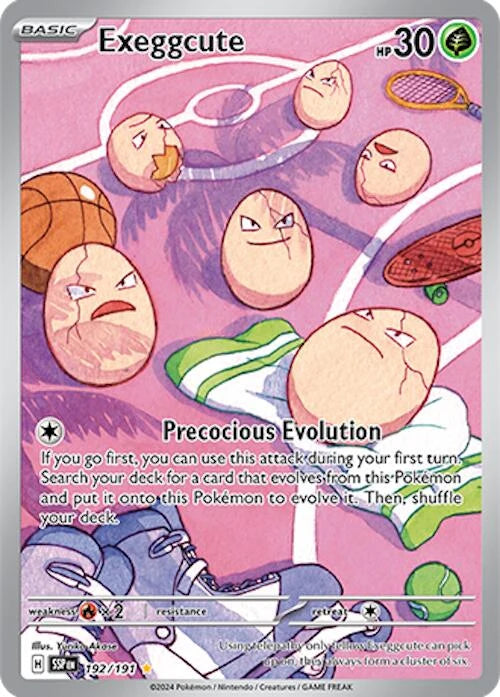 Exeggcute 192/191 SV: Surging Sparks