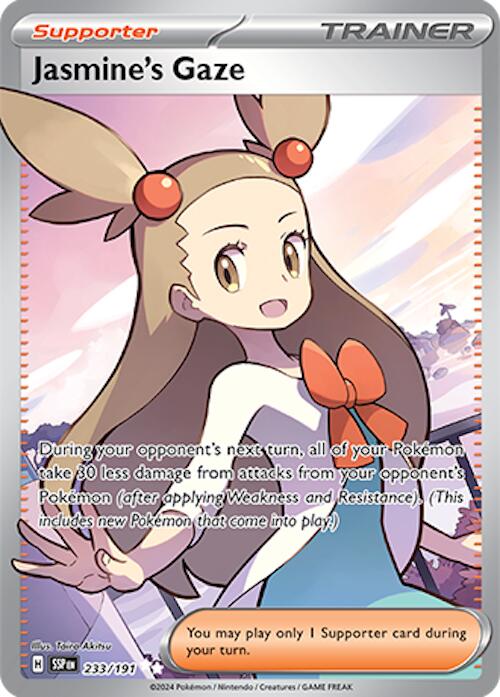Jasmine&#39;s Gaze (233/191) [Scarlet &amp; Violet: Surging Sparks]
