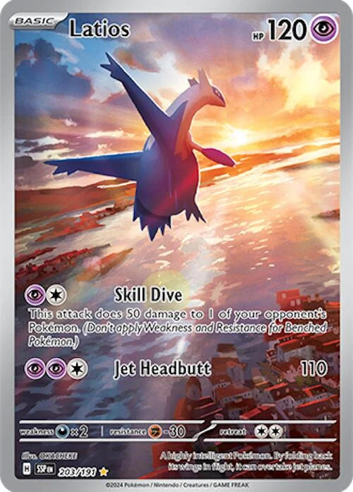 Latios 203/191 SV: Surging Sparks