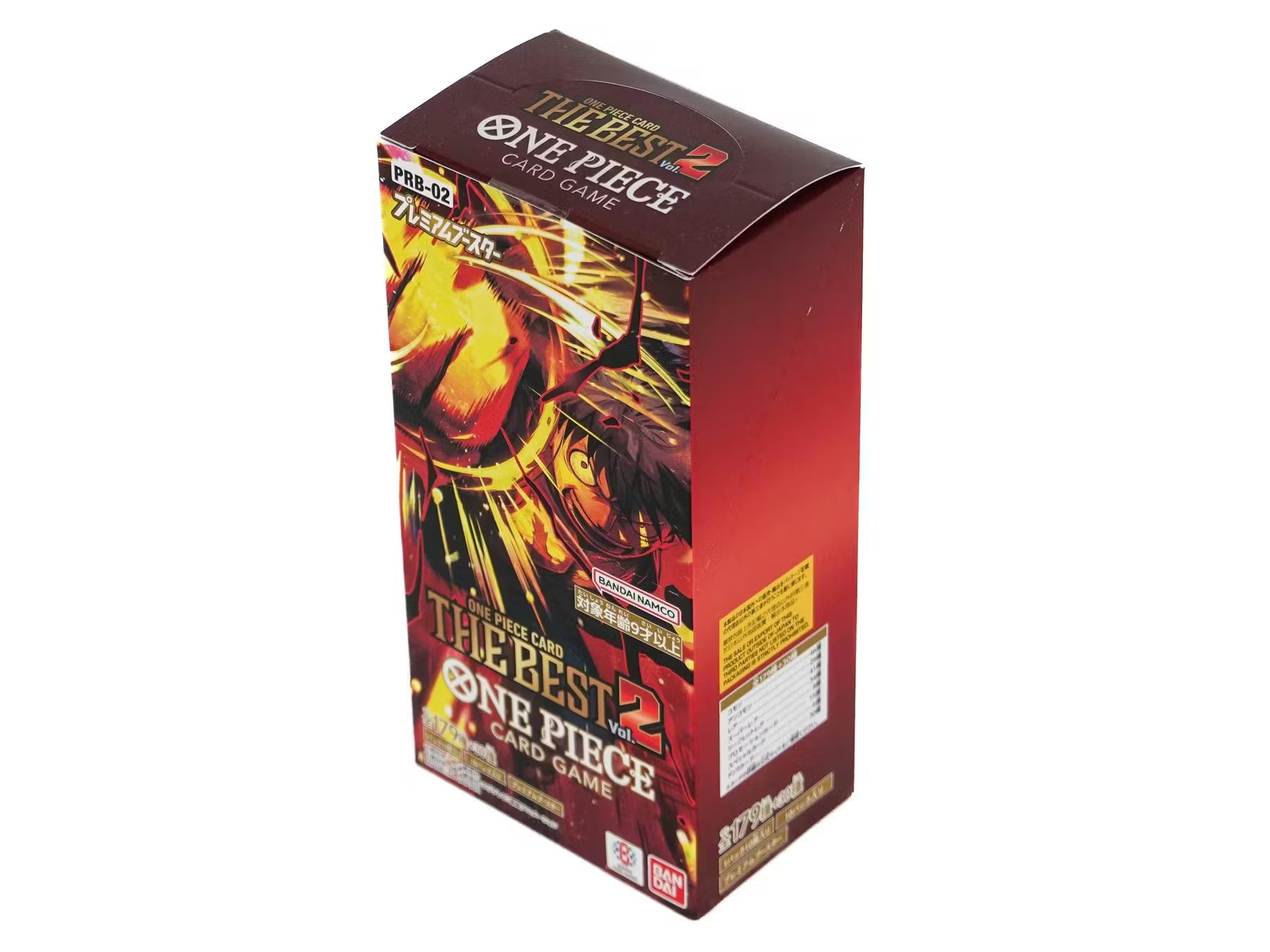 ORDER IN One Piece TCG: The Best Volume 2 (PRB-02) Premium Booster Box