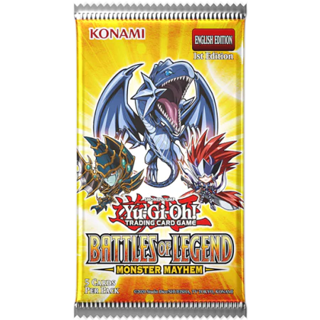 Yu-Gi-Oh! TCG Battles of Legend: Monster Mayhem 1st Edition Booster Box