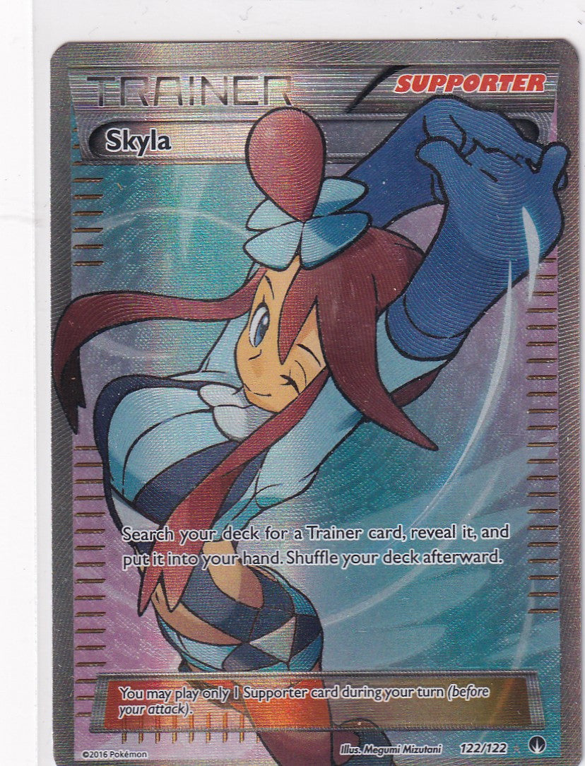 Skyla 122/122 Ultra Rare BREAKpoint Pokemon