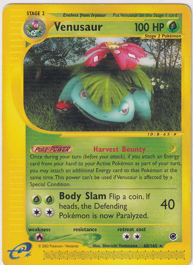 Venusaur 68/165 | NM | Expedition Base Set | Pokemon TCG - 2002