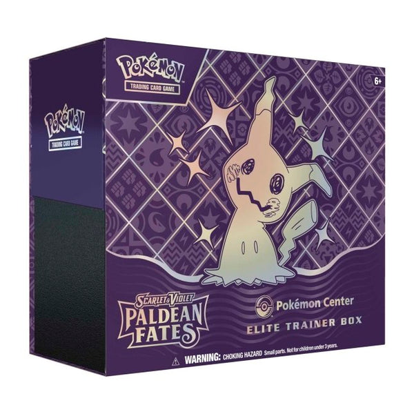 PRE ORDER Pokémon TCG: Scarlet & Violet-Paldean Fates Pokémon Center Elite Trainer Box