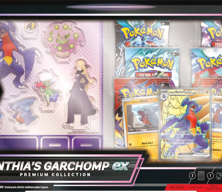 Pokemon TCG Cynthia's Garchomp ex Premium Collection | Pokemon World Australia Pokemon TCG Cynthia's Garchomp ex Premium Collection | Pokemon World Australia