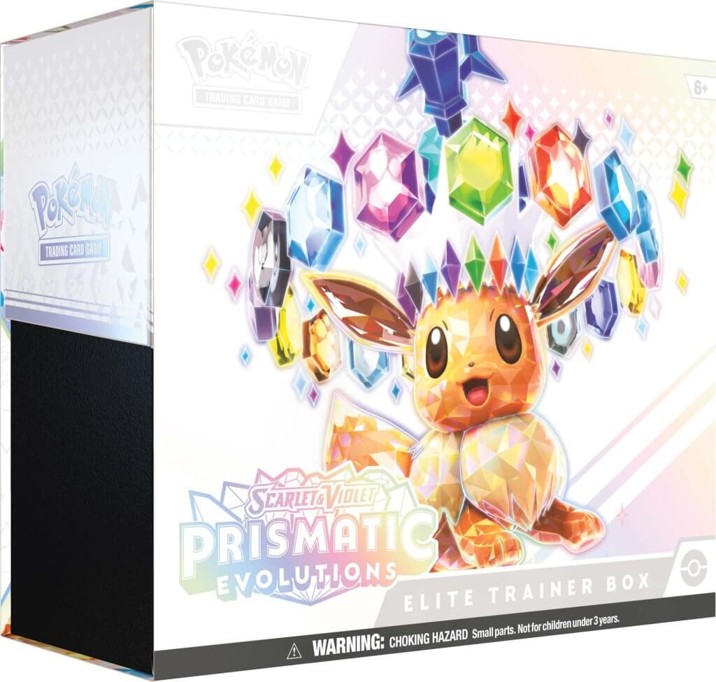 POKÉMON TCG Scarlet &amp; Violet 8.5 Prismatic Evolutions Elite Trainer Box