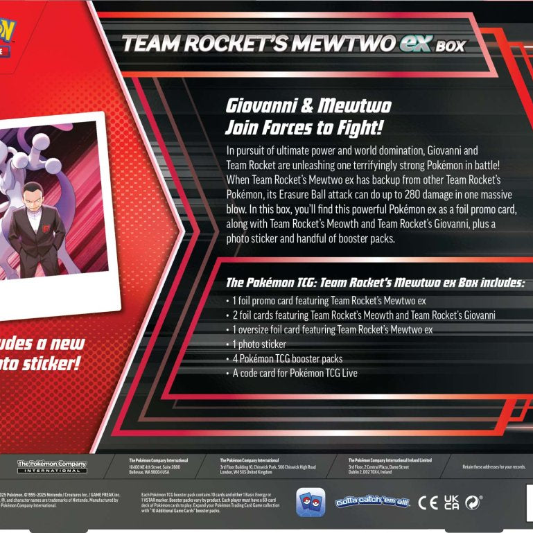 Pokemon TCG Team Rocket's Mewtwo ex Box | Pokemon World Australia Pokemon TCG Team Rocket's Mewtwo ex Box | Pokemon World Australia