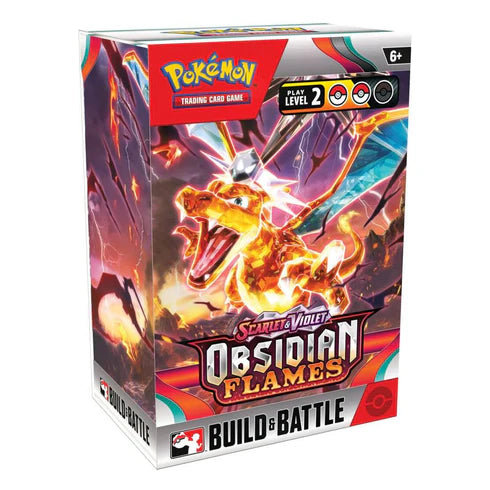 Pre Order Pokemon Obsidian Flames Build & Battle Box