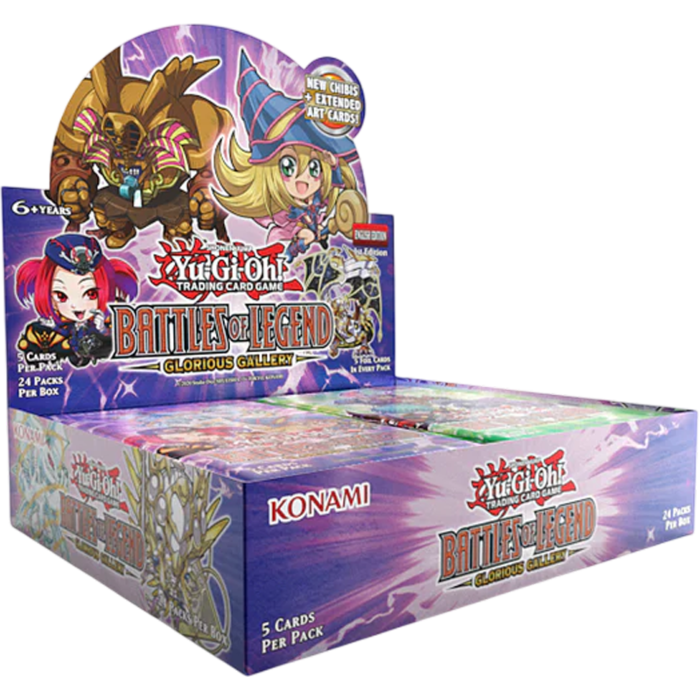 Yu-Gi-Oh! - Battles of Legend: Glorious Gallery Booster Box (Display of 24)