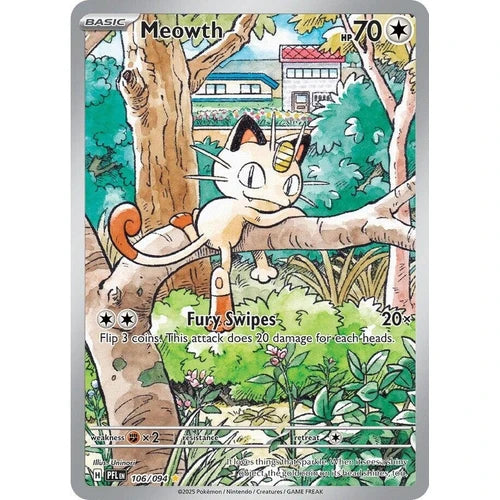 Meowth (106/094) (ME02: Phantasmal Flames)