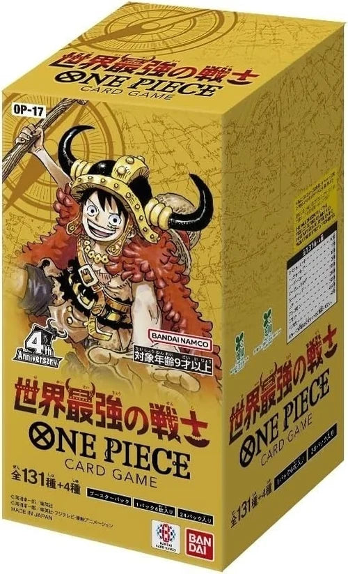 One Piece Card Game - OP-17: The Worlds Strongest Warriors Booster Box [Japanese]