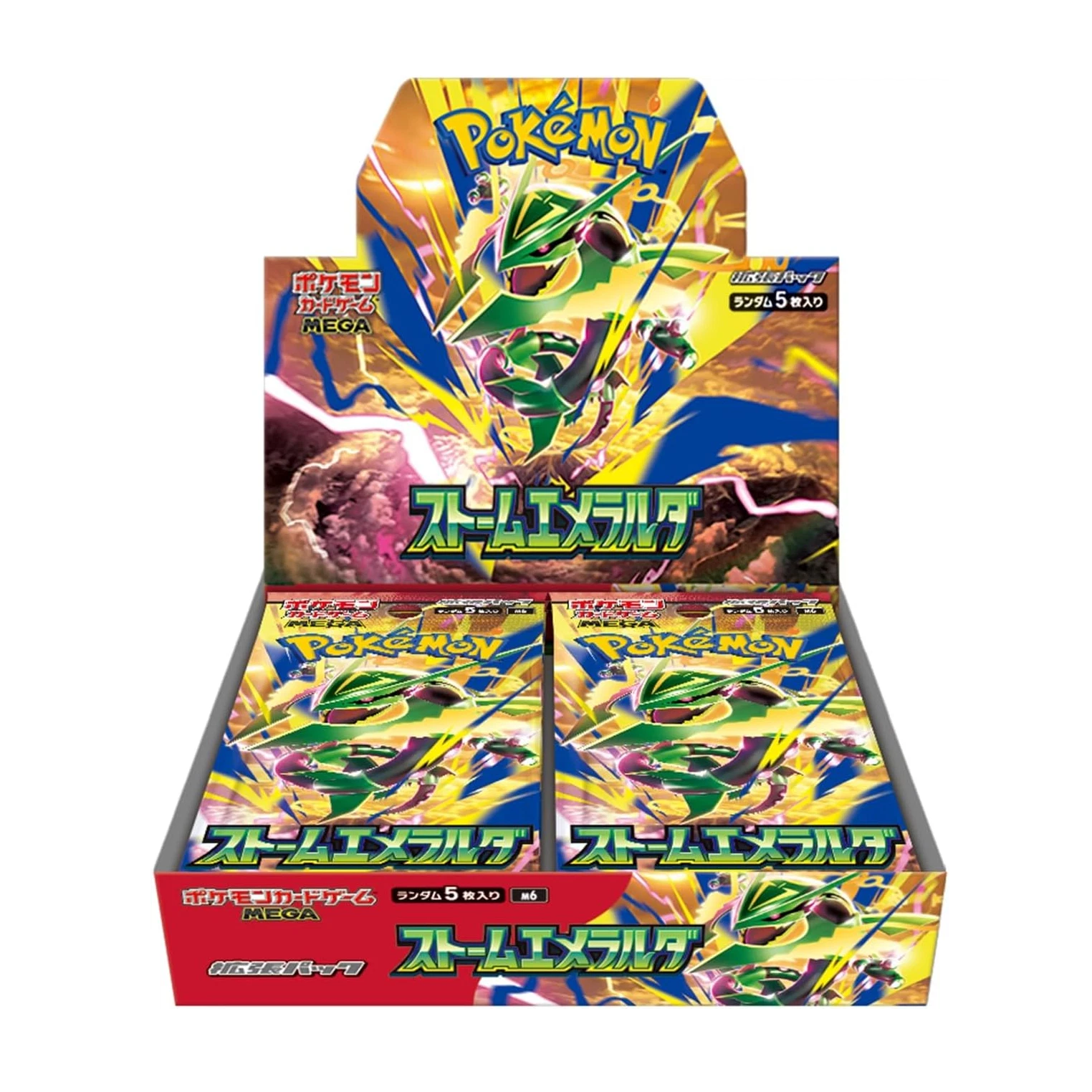 PREORDER - POKEMON TCG - MEGA M6 STORM EMERALDA - SEALED BOOSTER BOX [JAPANESE]