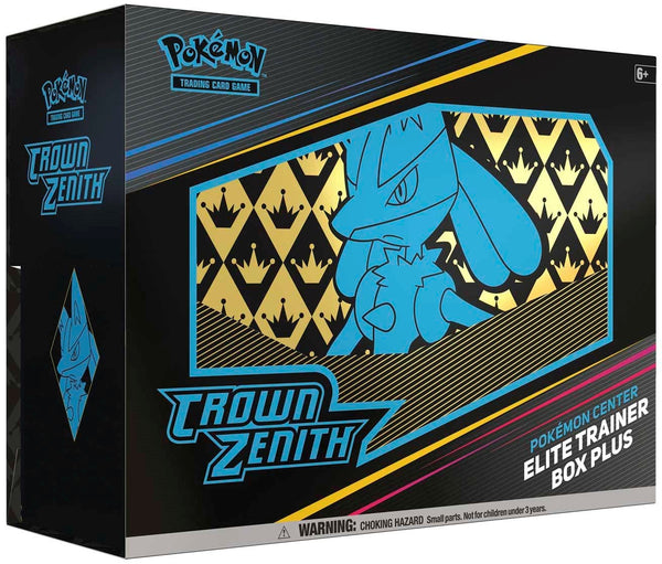 Crown Zenith Pokémon Center Elite Trainer Box Plus